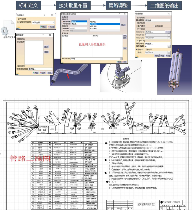 管路设计辅助工具